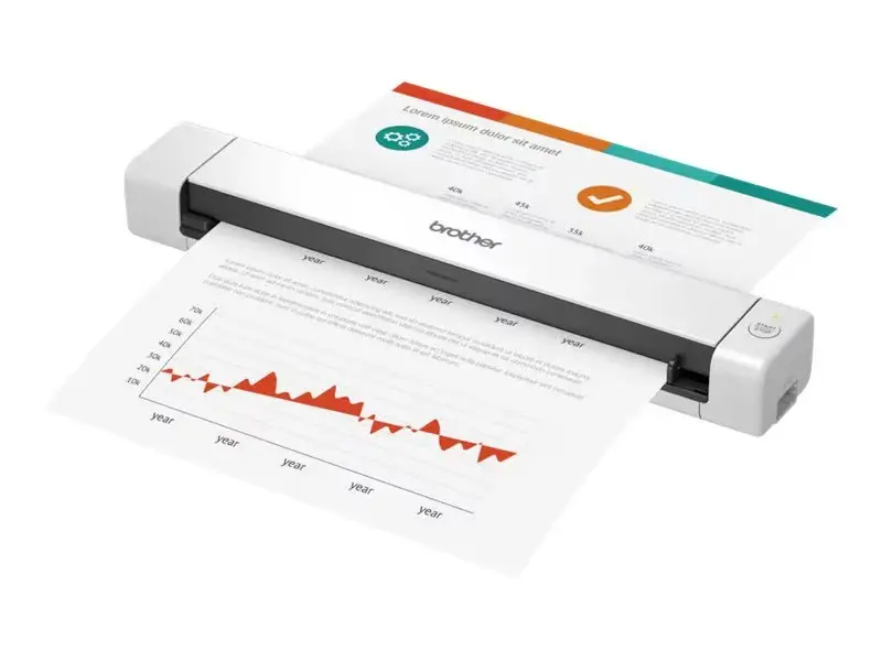 Brother DS640 Compact Mobile Document Scanner - Image 2